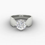 2.5 Carat IGI Certified Lab Diamond 14K White Gold Engagement Ring