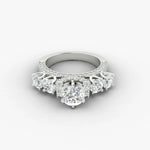 3 Carat IGI Certified Lab Diamond 14K White Gold Engagement Ring