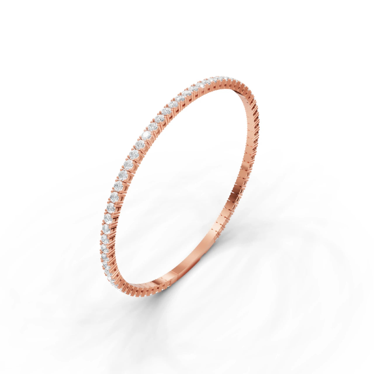 4 Carat Diamond Dazzler 18K Gold Bracelet