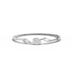 0.5 Carat Diamond Twist Of Grace 14K Bracelet