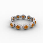 Golden Tourmaline Sterling Silver Bracelet