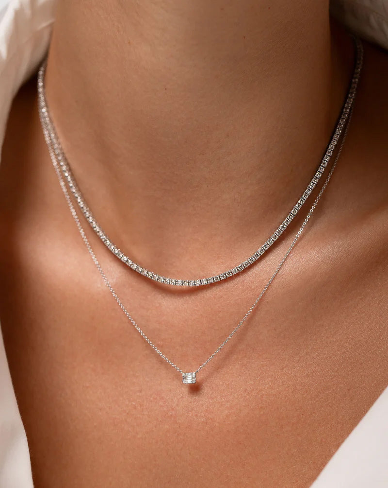 The Perfect Tennis Necklace: How Carat Spark Designs Necklaces That Don't Flip
