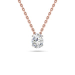 Single Diamond Oval Shape Front Image