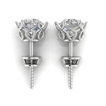 Diamond Studs Top View