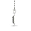 2 Carat Black Ceramic Emerald Cut Certified Lab Diamond 14k Pendant with 18K Chain