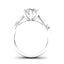 2 Carat IGI Certified D Color Lab Diamond 14K White Gold Engagement Ring