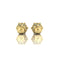 4.5 Carat  IGI Certified Brilliant Round Diamond Earring Yellow Gold Studs