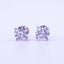 3.5 Carat IGI Certified Brilliant Round Diamond Earring Yellow Gold Studs