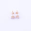 3.5 Carat IGI Certified Brilliant Round Diamond Earring Yellow Gold Studs