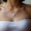 1.5 Carats Pink Ceramic Certified Radiant Cut Lab Diamond Necklace