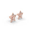 1.5 Carat Flower shaped 14K Diamond Studs
