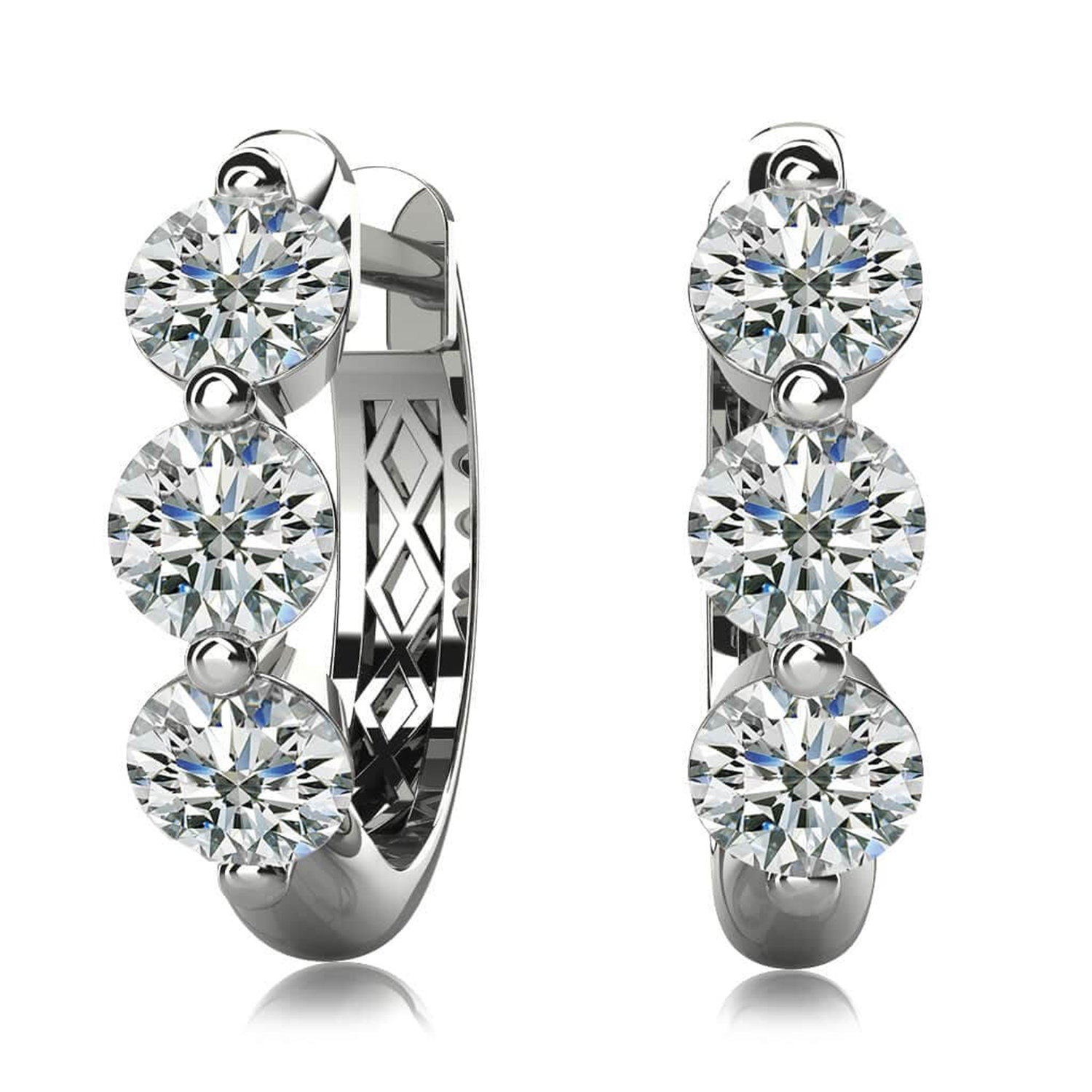 Three Diamond Hoops