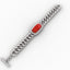 Carnelian Chain Link Sterling Silver Bracelet