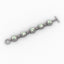 Green Quartz Sterling Silver Bracelet