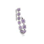 Violet Saphire Sterling Silver Bracelet