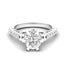 3 Carat IGI Certified Lab Diamond 14K White Gold Bow Engagement Ring