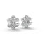 1 Carat Diamond Daisy Cluster 18K Gold Earring Studs