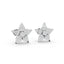 1.5 Carat Flower shaped 14K Diamond Studs