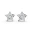 1.5 Carat Flower shaped 14K Diamond Studs