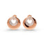 1 Carat Diamond Halo Of Grace 18K Gold Earring Studs