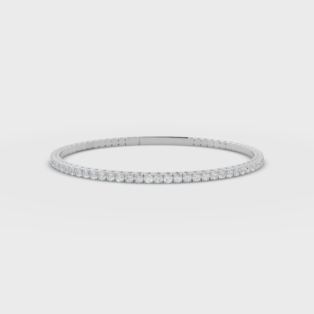 4 Carat Diamond Dazzler 18K Gold Bracelet