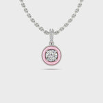 Diamond Pendant with Ceramic Halo Video