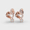 0.5 Carat Diamond Symphony 14K Gold Earring Studs