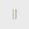 2 Carats Lab Diamond Eternity Hoop Earrings
